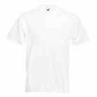 T shirt biały - friuit of the loom - nadruk jednostronny